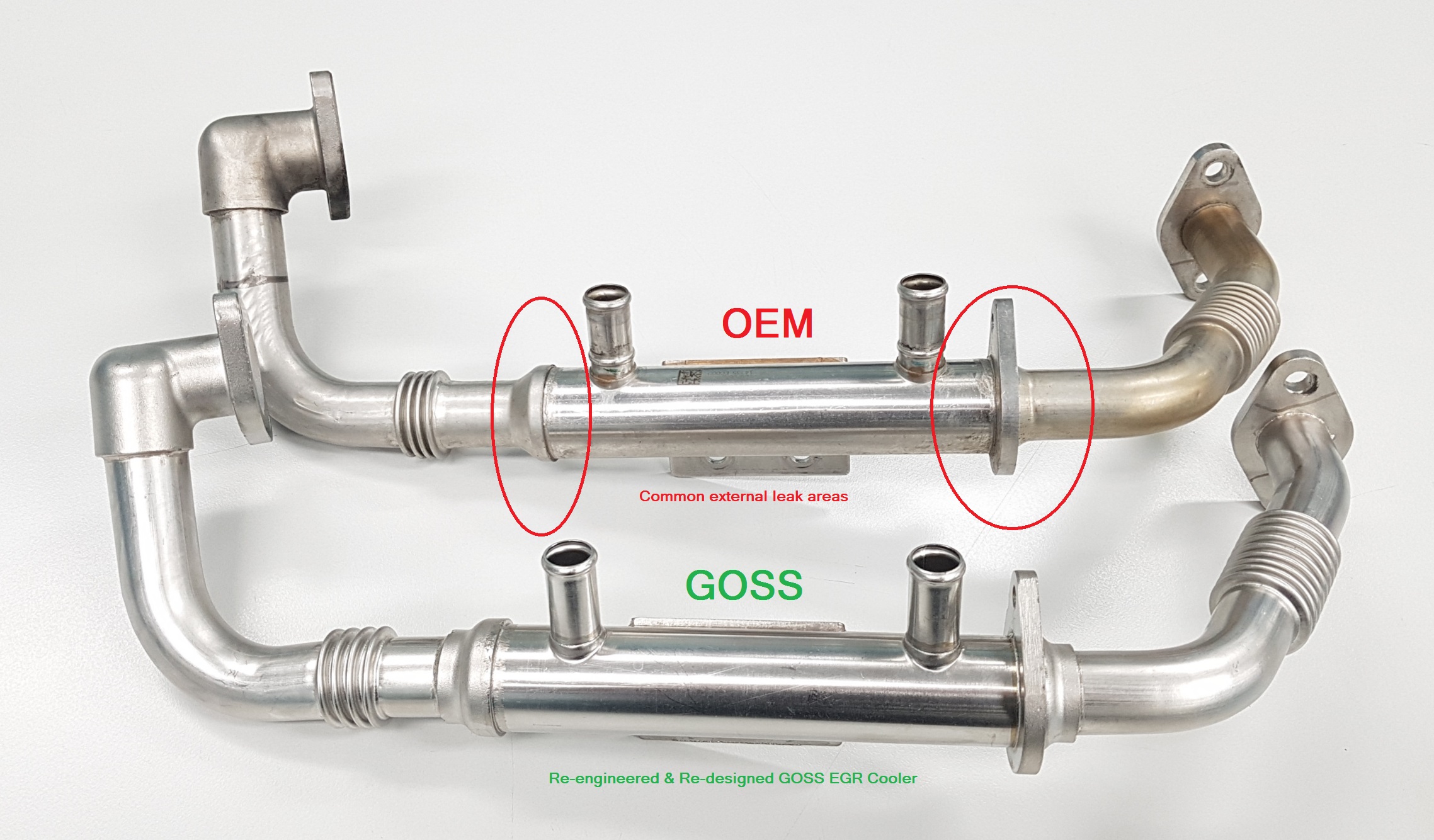 Nissan YD25DDTI EGR Cooler – Redesigned & re-engineered