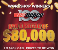 repco 100 marketing tag